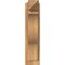 Ekena Millwork Funston Arts & Crafts Rough Sawn Outlooker, Western Red Cedar, 6"W x 14"D x 26"H OUT06X14X26FST03RWR - alternate 2